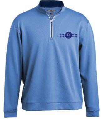 1/4 zip Contrast Zipper Pullover