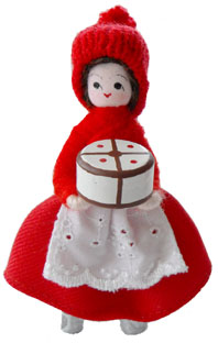 Woman with Christmas Cake 2011