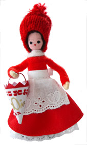 Woman with X-mas Cone 2013