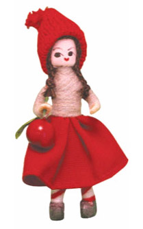 Girl with X-mas Apple 2002