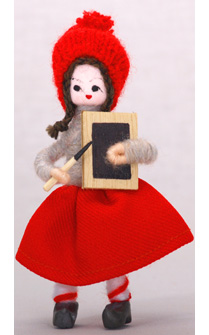 Girl with Blacboard 2008