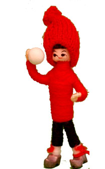 Boy with Snowball 1980