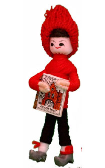 Boy with Academy Book 1995