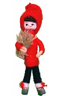 Boy with X-mas Sheaf 2001