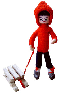 Boy with Sledge 2003