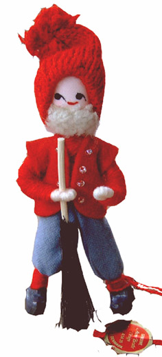 Manor Man with Broom 1995