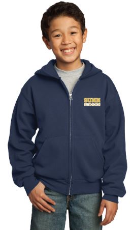 Full Zip Sweatshirt (Youth and Adult)